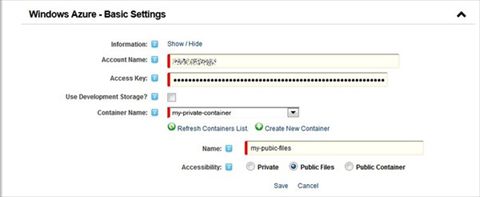 Azure - Creating a Container