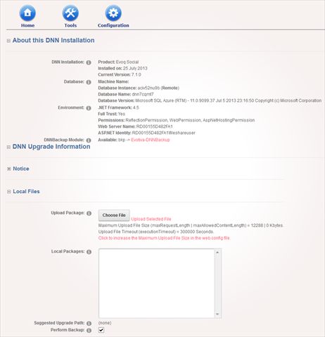 Running on Evoq Social