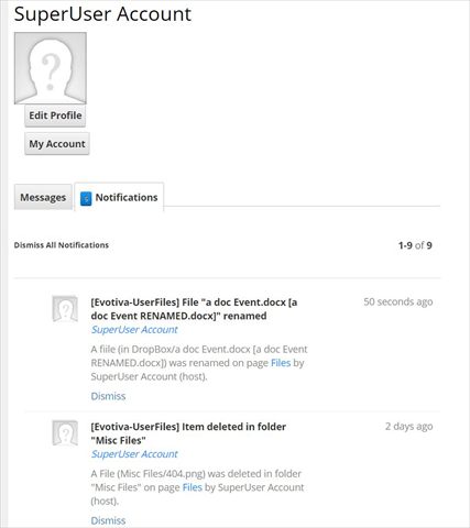 DNN Notifications